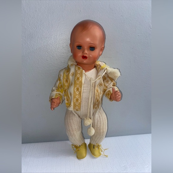 Vintage Celluloid Doll Martha Maar 200/56 14.5”in